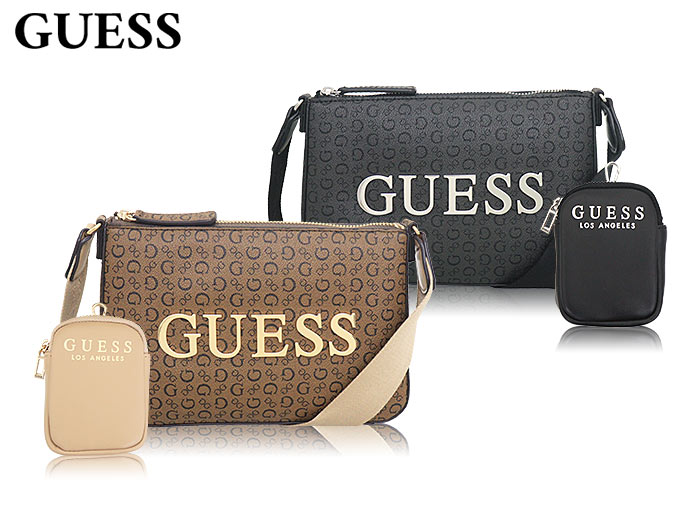 GUESS ゲス バッグ ショルダーバッグ SG938069 ココア メイジー