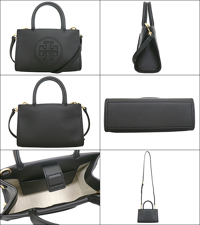 【48時間限定ポイント2％】トリーバーチ TORY BURCH バッグ ショルダーバッグ 145613 0323 ブラック エラ バイオレザー ミニトート レディース｜import-collection-yr｜02