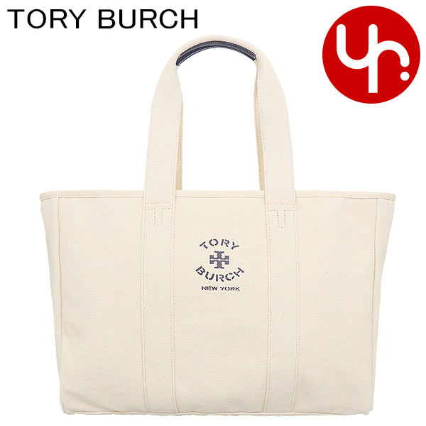 トリーバーチ TORY BURCH バッグ トートバッグ 156476 0524 キャンバス コットン ロゴ キャンバス トート アウトレット  レディース