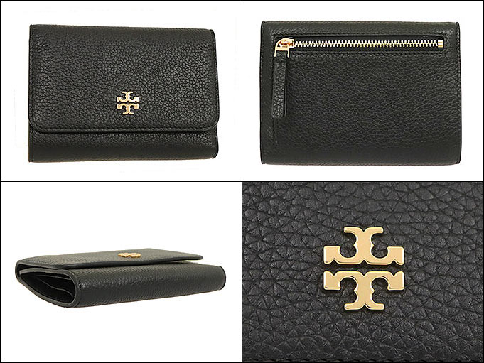 トリーバーチ TORY BURCH 財布 三つ折り財布 70447 0120 ブラック