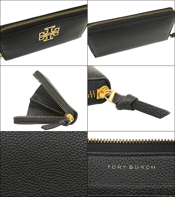 トリーバーチ TORY BURCH 財布 長財布 60413 0819 ブラック×ロールド