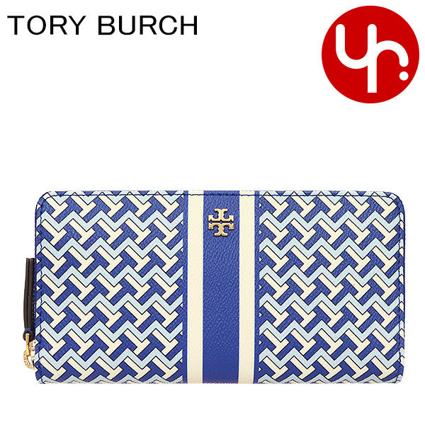 TORY BURCH トリーバーチ 財布 長財布 64279 0320 ジュエルブルー×TZAG