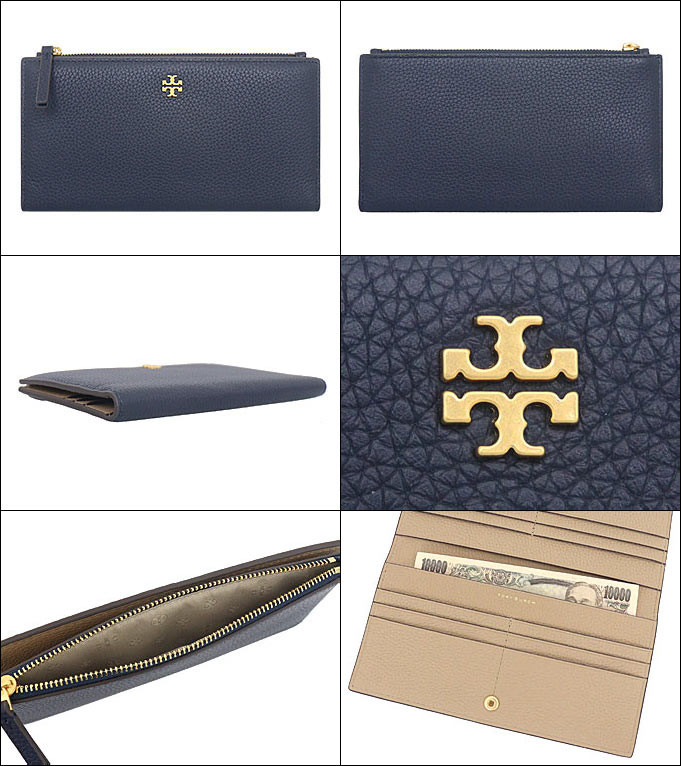 トリーバーチ139540ブレイクペブルレザー長財布ウォレット　TORYBURCH TORY BURCH トリーバーチ 財布 長財布 139540 1123 トリー