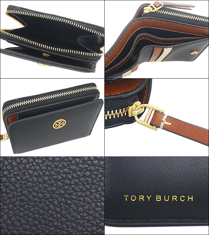 MA0618ページ☆。.:＊・゜ 楽天市場】TORY BURCH トリーバーチ 二つ折り財布 ROBINSON