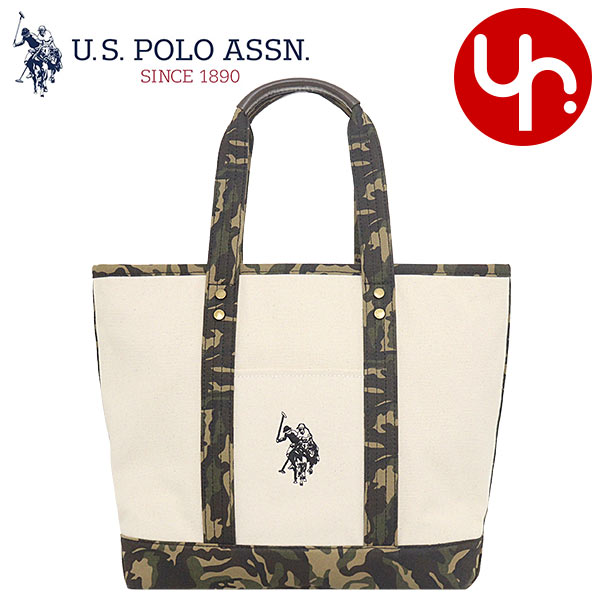 ユーエスポロアッスン U.S.POLO ASSN. バッグ トートバッグ USPA2651 オフホワイト×カモフラージュ キャンバス ロゴ トート  バッグ M レディース : upa-ba240124-17 : インポートコレクションYR - 通販 - Yahoo!ショッピング