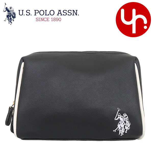 Yahoo! Yahoo!ショッピング(ヤフー ショッピング)ユーエスポロアッスン U.S.POLO ASSN. 小物 ポーチ USPA-2667 ブラック PUレザー オーバル ポーチ レディース