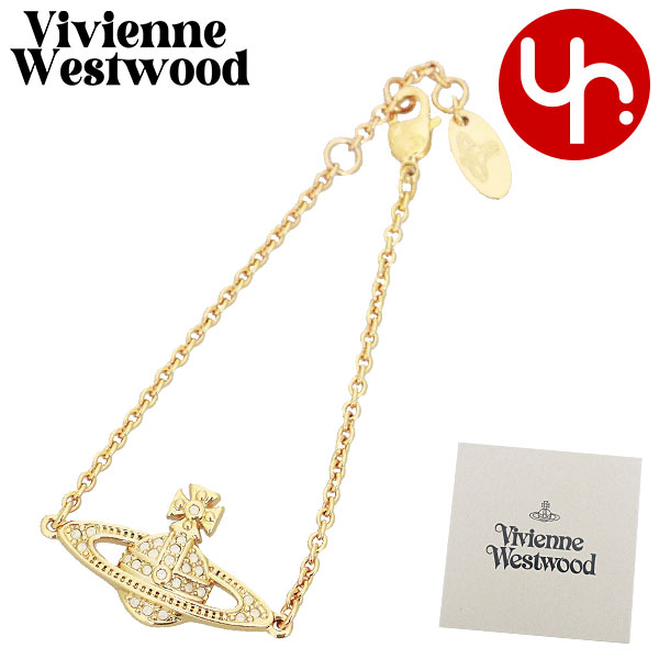 Yahoo! Yahoo!ショッピング(ヤフー ショッピング)【48時間限定ポイント5％】ヴィヴィアン ウエストウッド Vivienne Westwood アクセサリー ブレスレット 61020051 ゴールド ミニ バス レリーフ オーブ