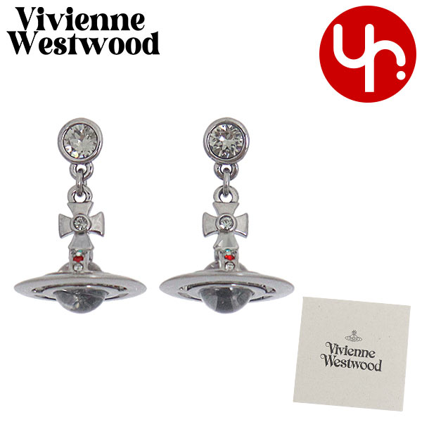 Yahoo! Yahoo!ショッピング(ヤフー ショッピング)【48時間限定ポイント5％】ヴィヴィアン ウエストウッド Vivienne Westwood アクセサリー ピアス 62020032 ガンメタル プチ オーブ ラインストーン ピ