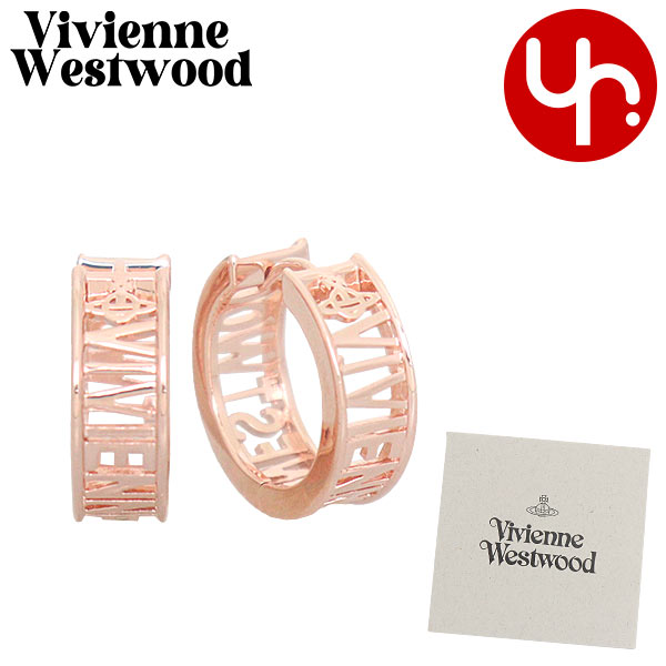 Yahoo! Yahoo!ショッピング(ヤフー ショッピング)【48時間限定ポイント5％】ヴィヴィアン ウエストウッド Vivienne Westwood アクセサリー ピアス 62030046 ピンクゴールド ウェストミンスター フープ