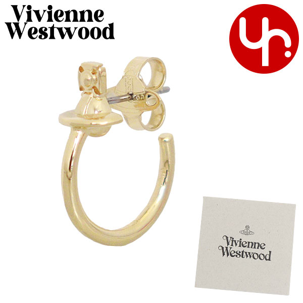 Yahoo! Yahoo!ショッピング(ヤフー ショッピング)ヴィヴィアン ウエストウッド Vivienne Westwood アクセサリー ピアス 6203008D ゴールド ヴェラ オーブ シングル フープ ピアス メンズ レディース