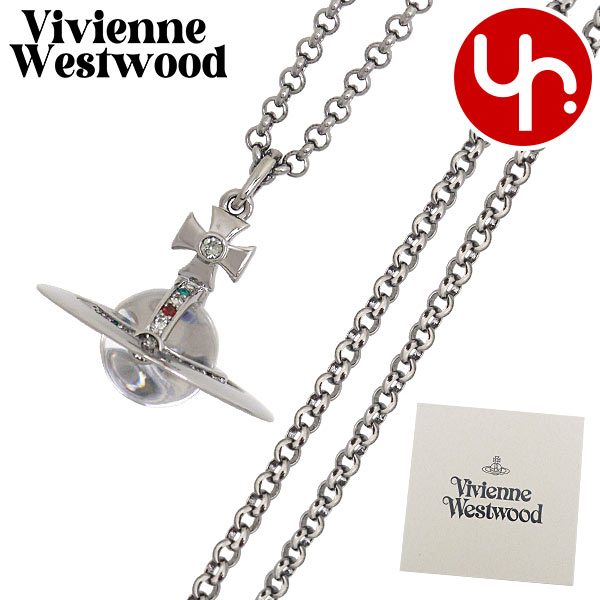 Vivienne Westwood スモールオーブネックレス S×BK マルチ
