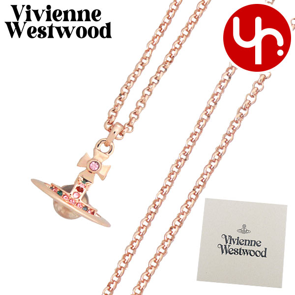 Yahoo! Yahoo!ショッピング(ヤフー ショッピング)【48時間限定ポイント5％】ヴィヴィアン ウエストウッド Vivienne Westwood アクセサリー ネックレス 63020098 ピンクゴールド プチ オーブ ネックレ