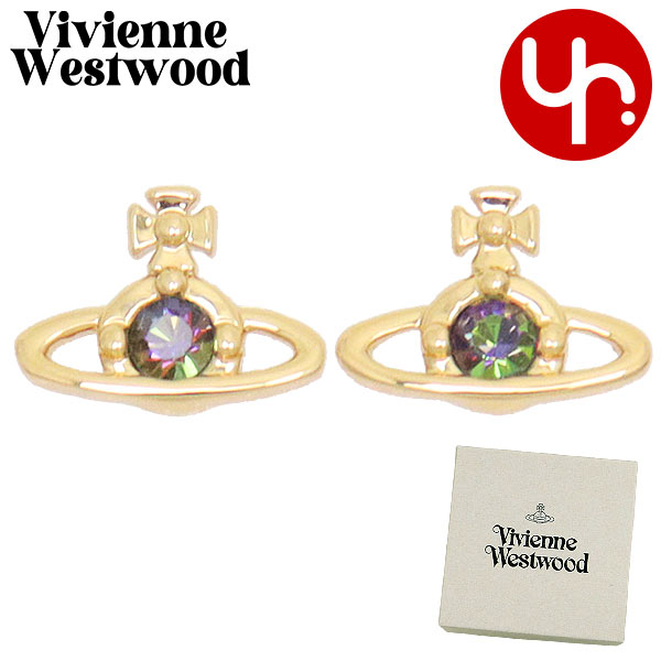 Yahoo! Yahoo!ショッピング(ヤフー ショッピング)【48時間限定ポイント10％】ヴィヴィアン ウエストウッド Vivienne Westwood アクセサリー ピアス 62010037 ゴールド×ヴィトレイルメディウム ライン
