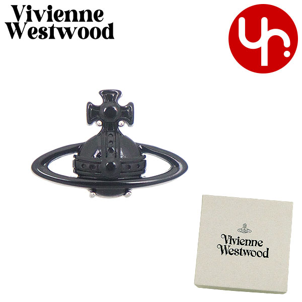 Yahoo! Yahoo!ショッピング(ヤフー ショッピング)【48時間限定ポイント10％】ヴィヴィアン ウエストウッド Vivienne Westwood アクセサリー ピアス 62010046 ブラック×Pシルバー スゾン シングル ピ