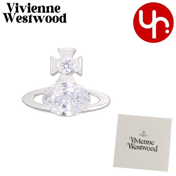 Yahoo! Yahoo!ショッピング(ヤフー ショッピング)【48時間限定ポイント10％】ヴィヴィアン ウエストウッド Vivienne Westwood アクセサリー ピアス 6201034Q Pシルバー×ホワイトクリア アリー シング