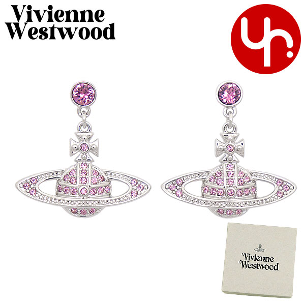 Yahoo! Yahoo!ショッピング(ヤフー ショッピング)ヴィヴィアン ウエストウッド Vivienne Westwood アクセサリー ピアス 62020025 Pシルバー×アイリス ミニ バス レリーフ ドロップ オーブ ピアス レディース