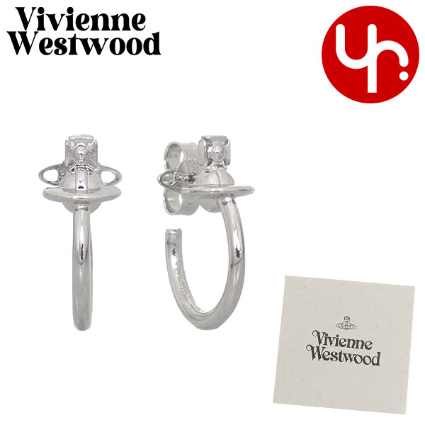 Yahoo! Yahoo!ショッピング(ヤフー ショッピング)【48時間限定ポイント10％】ヴィヴィアン ウエストウッド Vivienne Westwood アクセサリー ピアス #6203008C Pシルバー ヴェラ オーブ フープ ピアス