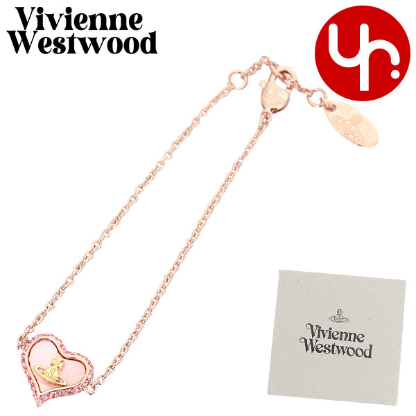 Yahoo! Yahoo!ショッピング(ヤフー ショッピング)【48時間限定ポイント10％】ヴィヴィアン ウエストウッド Vivienne Westwood アクセサリー ブレスレット 61020060 ピンクゴールド×ライトローズ ペト