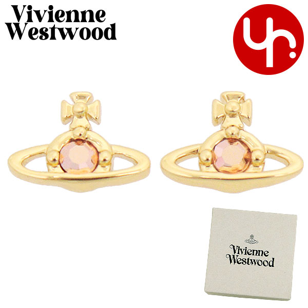 Yahoo! Yahoo!ショッピング(ヤフー ショッピング)【48時間限定ポイント10％】ヴィヴィアン ウエストウッド Vivienne Westwood アクセサリー ピアス 62010037 ゴールド×カプリゴールド ラインストーン