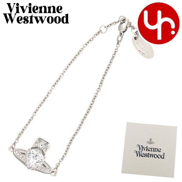 Yahoo! Yahoo!ショッピング(ヤフー ショッピング)【72時間限定ポイント10％】ヴィヴィアン ウエストウッド Vivienne Westwood アクセサリー ブレスレット #6102020Q Pシルバー×ホワイトクリア オーブ