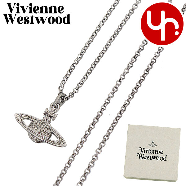 Yahoo! Yahoo!ショッピング(ヤフー ショッピング)【72時間限定ポイント10％】ヴィヴィアン ウエストウッド Vivienne Westwood アクセサリー ネックレス 63020104 ガンメタル ミニ バス レリーフ オー