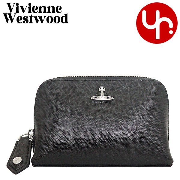 ヴィヴィアン ウエストウッド Vivienne Westwood 小物 ポーチ 52040049 42136 ブラック×オーブブラック ディアマンテ  ハート オーブ レザー ポーチ レディース