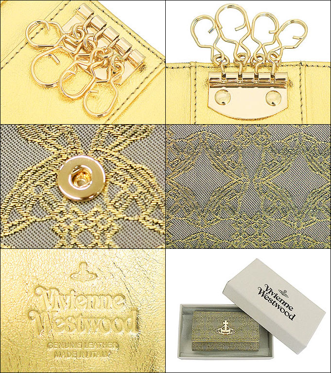 Vivienne Westwood レディースキーケース（色：ゴールド系