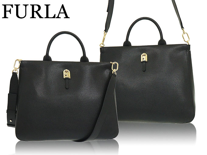 フルラ FURLA バッグ トートバッグ WB00361 AX0732 オニキス×ネロ 