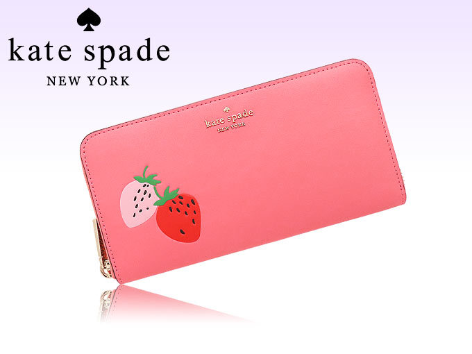 ケイトスペード kate spade 財布 長財布 WLR00517 ガーデンピンク