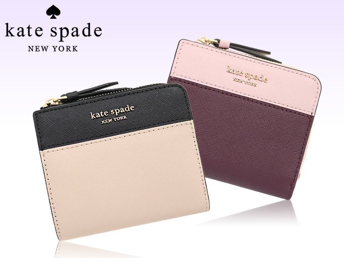 ケイトスペード kate spade 財布 二つ折り財布 WLRU5430 チェリー