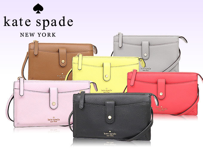 ケイトスペード kate spade バッグ ショルダーバッグ WLRU5470 ブラック ジャクソン レザー スモール タブ クロスボディー  アウトレット レディース