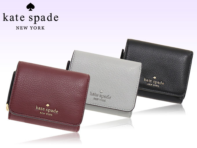 ケイトスペード kate spade 財布 三つ折り財布 WLRU6328 チェリー