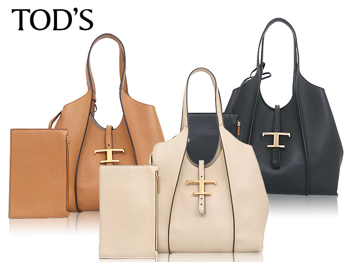 TOD'S トッズ バッグ トートバッグ XBWTSBA0200 Q8E ブラック T