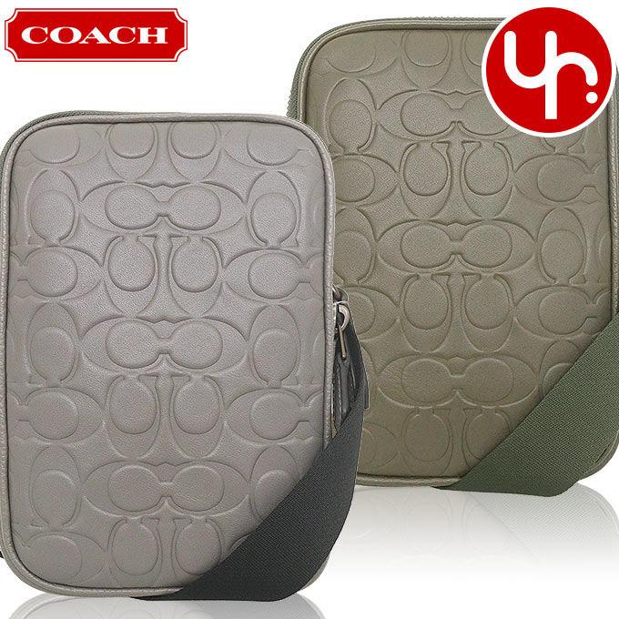 COACH ビジネスバッグ グリーン レザー シグネチャー ショルダーストラップ コーチ COACH ショルダーバッグ （GREEN） -waja bazar - 海外