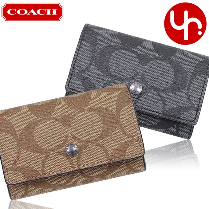 コーチ COACH 小物 キーケース F78675 シグネチャー 5連 キーケース アウトレット メンズ レディース｜import-collection-yr