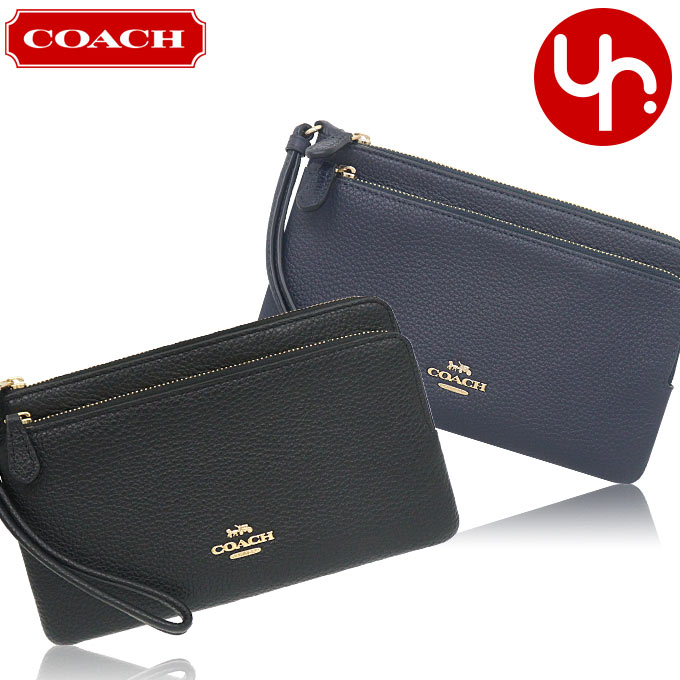 コーチ COACH 財布 長財布 FC5610 C5610 ラグジュアリー ペブルド レザー ダブル ジップ ウォレット アウトレット レディース :me co ko230825 4:インポートコレクションYR