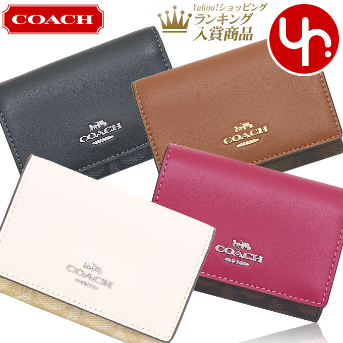 コーチ(COACH) ピンク 三つ折り財布 | 通販・人気ランキング - 価格.com