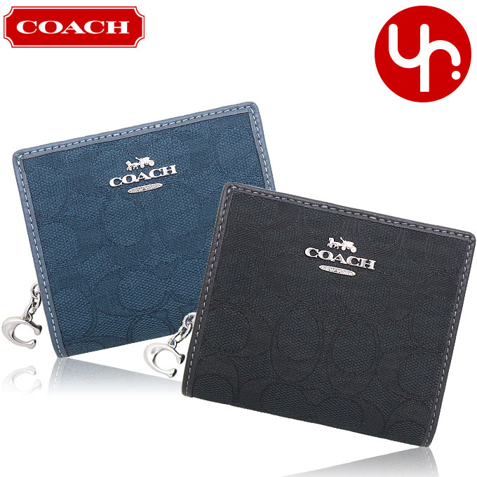 COACH コーチ 財布 二つ折り財布 FCU401 CU401 シグネチャー