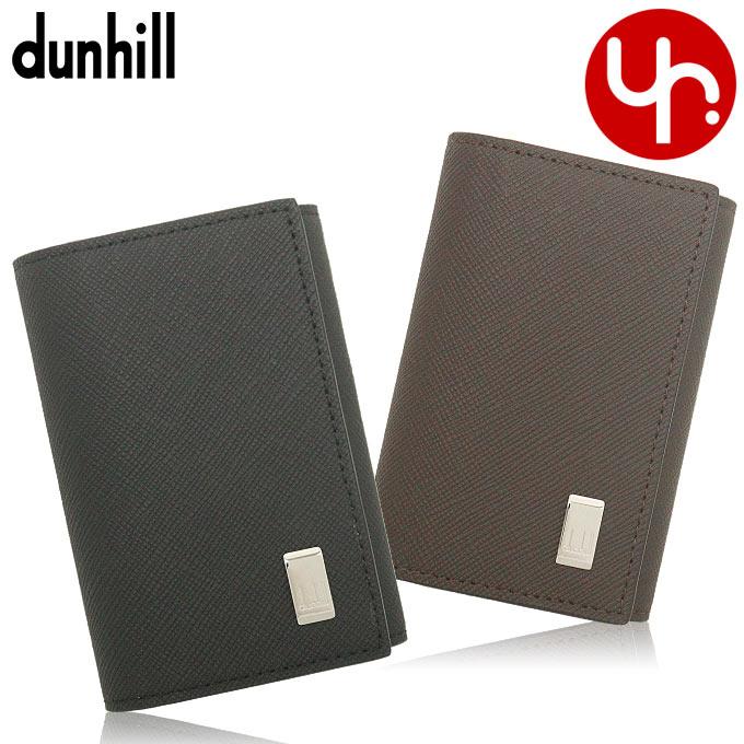 ダンヒル Dunhill 小物 キーケース DU22R2P14PS プレーン PVC メタル ロゴ プレート 6連 キーケース メンズ