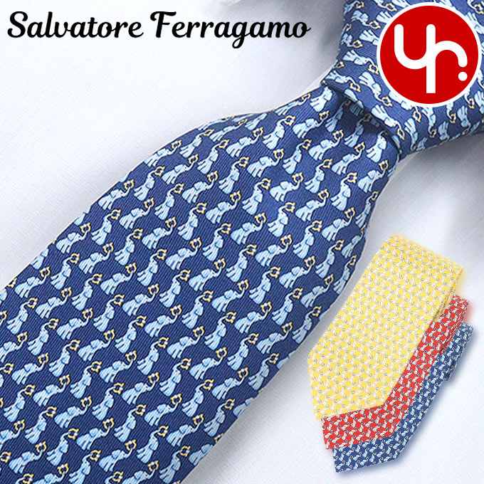 フェラガモ　ネクタイ 楽天市場】フェラガモ ネクタイ FERRAGAMO プリント タイ 357723