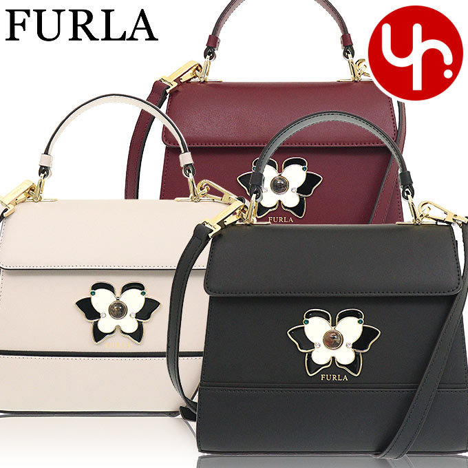 フルラ FURLA バッグ ハンドバッグ BOH7ALT VFO000 ムゲット レザー スモール トップ ハンドル バッグ レディース