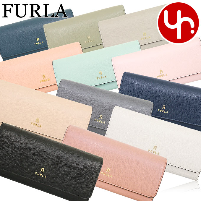 フルラ FURLA 財布 長財布 WP00317 ARE000 フルラ カメリア レザー フラップ コンチネンタル ウォレット レディース｜import-collection-yr