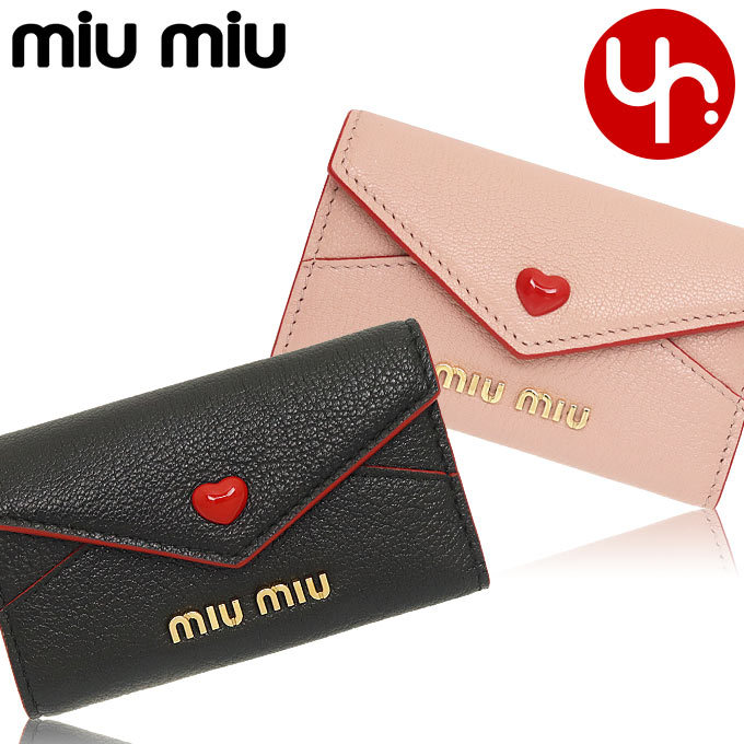 安い価格miu miu ミュウミュウ 　6連 キーケス レディース ピンク　レザー 小物