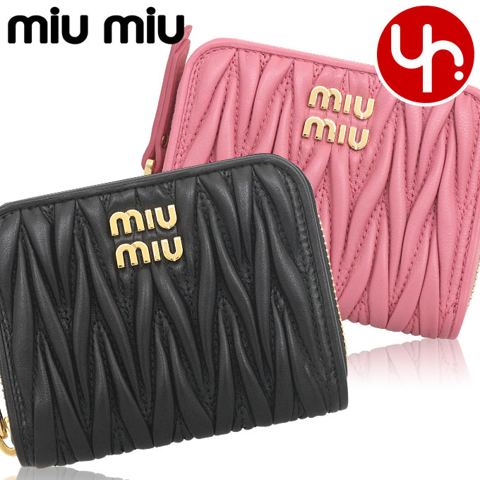 ミュウミュウ MIUMIU コインケース 小銭入れ ミニ財布 がま口 ピンク ミュウミュウ(MIUMIU) ピンク 小銭入れ・コインケース | 通販