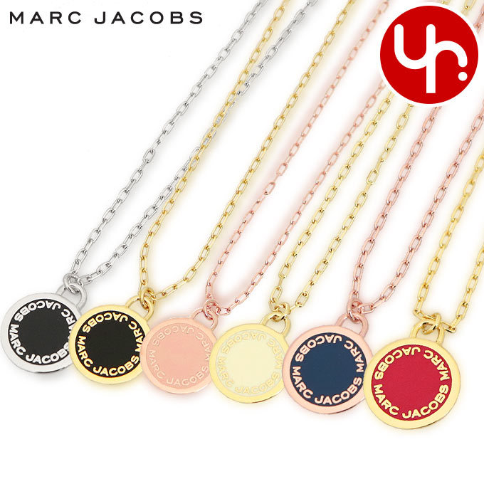 Yahoo! Yahoo!ショッピング(ヤフー ショッピング)マークジェイコブス Marc Jacobs アクセサリー ネックレス M0008546 ザ エナメル ロゴ ディスク ペンダント アウトレット レディース