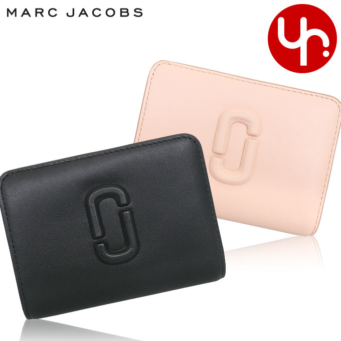 マークジェイコブス Marc Jacobs 財布 二つ折り財布 2S4SMP007S02 ザ レザー カバード Jマーク ミニ コンパクト ウォレット  レディース