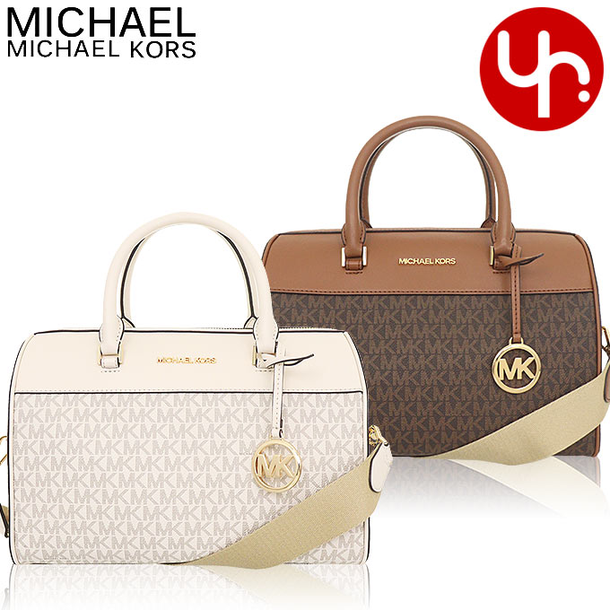 マイケルコース MICHAEL KORS バッグ ハンドバッグ 35S2GTFU2B トラベル シグネチャー ミディアム ダッフル アウトレット レディース｜import-collection-yr