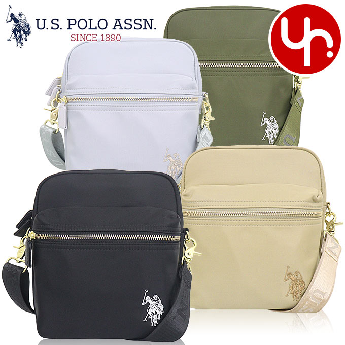 ユーエスポロアッスン U.S.POLO ASSN. バッグ ショルダーバッグ USPA-2669 リサイクルナイロン スクエア ショルダーバッグ レディース