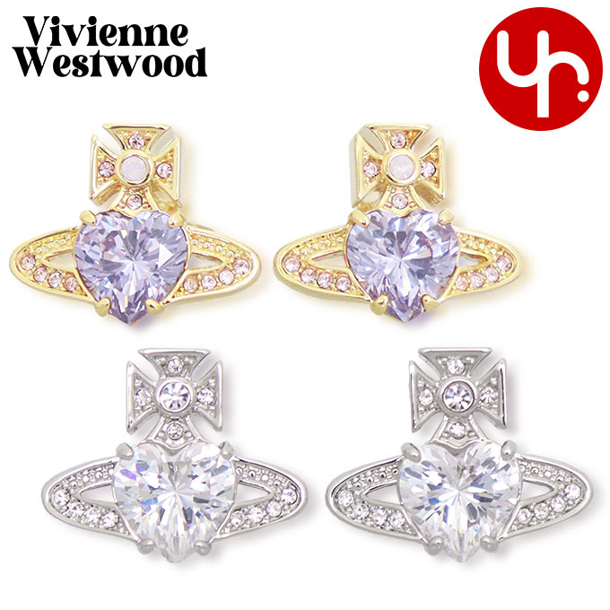 Yahoo! Yahoo!ショッピング(ヤフー ショッピング)ヴィヴィアン ウエストウッド Vivienne Westwood アクセサリー ピアス #6201031T アリエラ ハート ラインストーン ピアス レディース