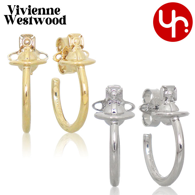 Yahoo! Yahoo!ショッピング(ヤフー ショッピング)【48時間限定ポイント10％】ヴィヴィアン ウエストウッド Vivienne Westwood アクセサリー ピアス #6203008C ヴェラ オーブ フープ ピアス レディース